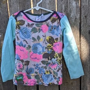 5-6y Oishi-M lap neck tee